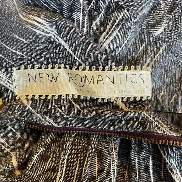 FREE PEOPLE {New Romantics} weather vane ikat dress - Picture 10 of 13